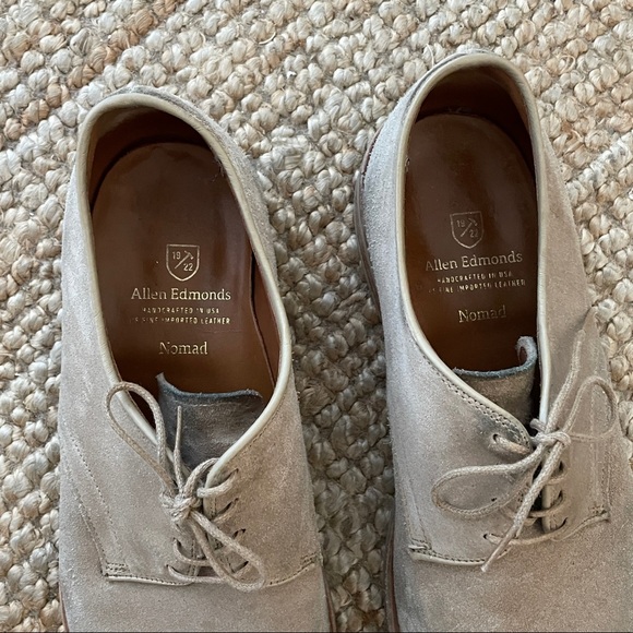Allen Edmonds Nomad Buck Suede Derby main image 5